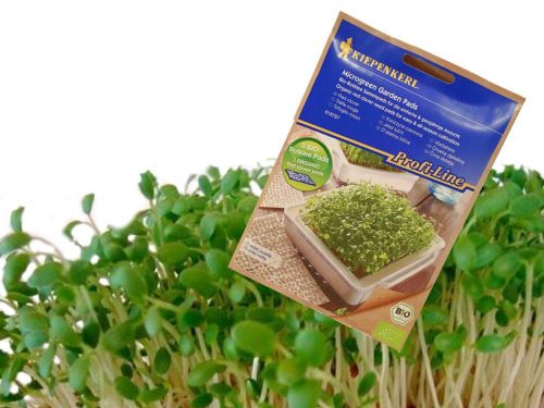 Vöröshere mikrozöld bio magpárna